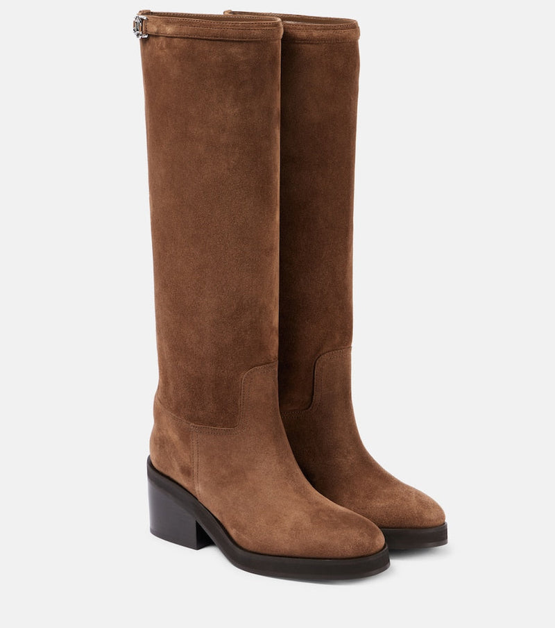 Jimmy Choo Yasmin suede knee-high boots