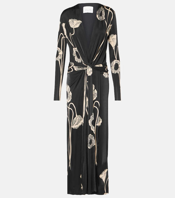 Johanna Ortiz Printed midi dress