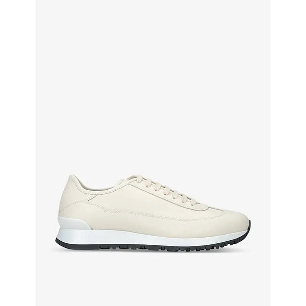 John Lobb Foundry II leather low-top trainers