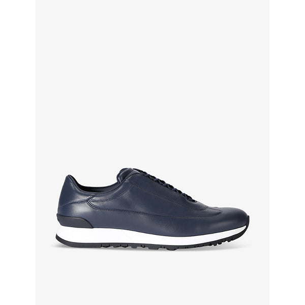 Mens John Lobb Lift lace-up leather low-top trainers