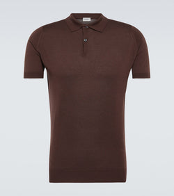 John Smedley Payton wool polo shirt