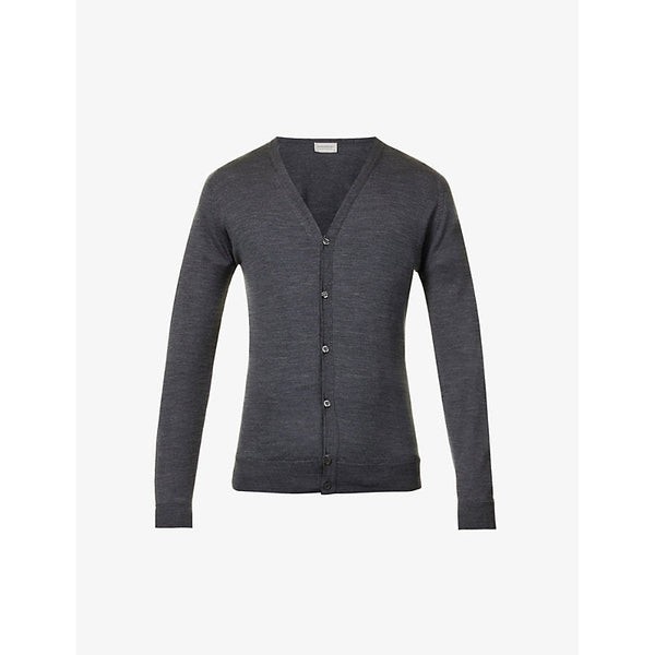 John Smedley Petworth V-neck merino wool cardigan