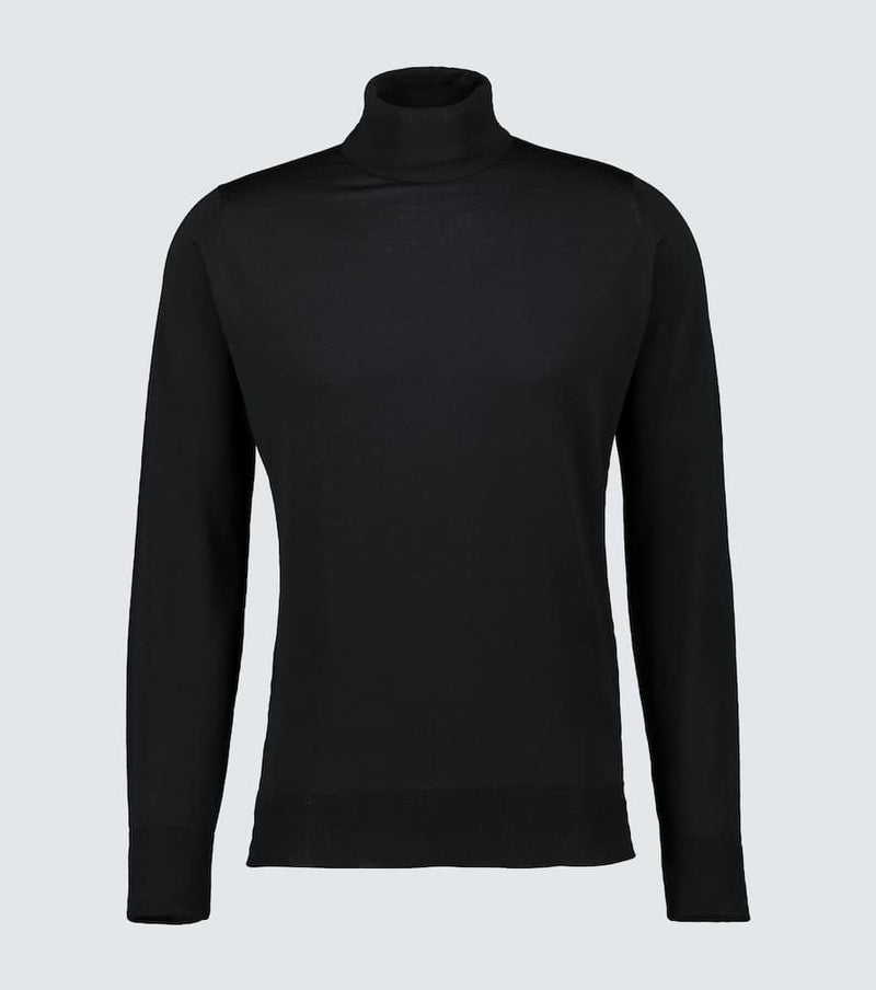 John Smedley Richards wool turtleneck sweater