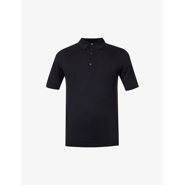 John Smedley Sea Island cotton polo shirt