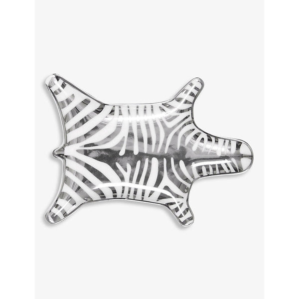 Jonathan Adler Zebra porcelain stacking dish 15.24cm | LYBSTORE