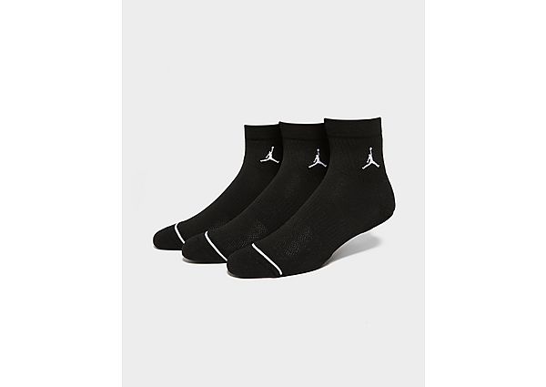 Jordan 3-Pack Drift Low Quarter Socks Black