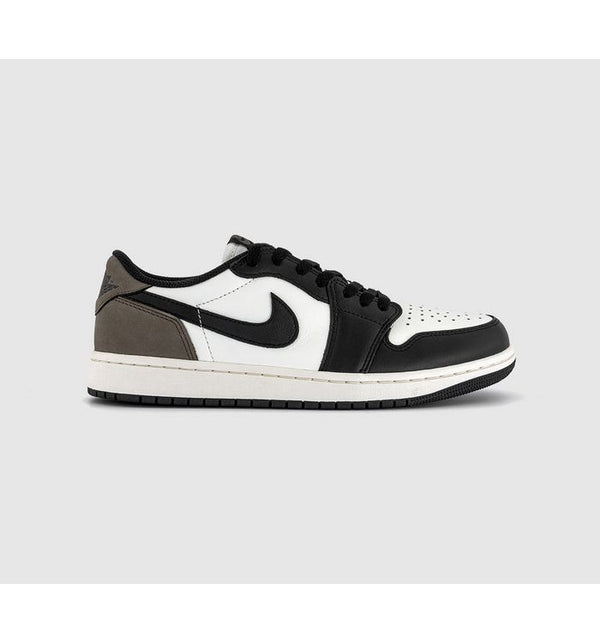 Jordan Air 1 Retro Low OG Trainers White Blackdark Mocha