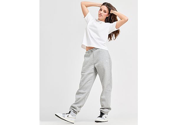 Jordan Brooklyn Joggers Dark Grey White