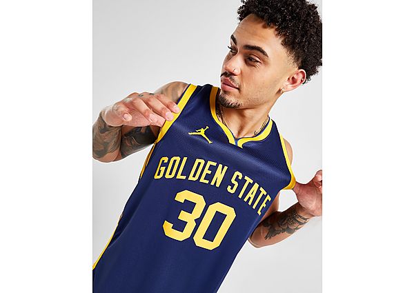 Jordan Golden State Warriors Statement Edition Jordan DriFIT NBA Swingman Jersey Loyal Blue