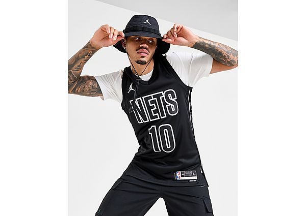 Jordan NBA Brooklyn Nets Simmons #10 Jersey Black