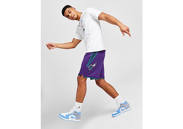 Jordan NBA Charlotte Hornets Swingman Shorts Purple