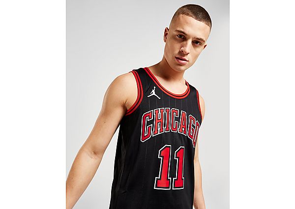 Jordan NBA Chicago Bulls DeRozan #11 Swingman Jersey Black