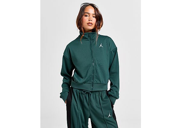 Jordan Poly Track Top Oxidised Green Black