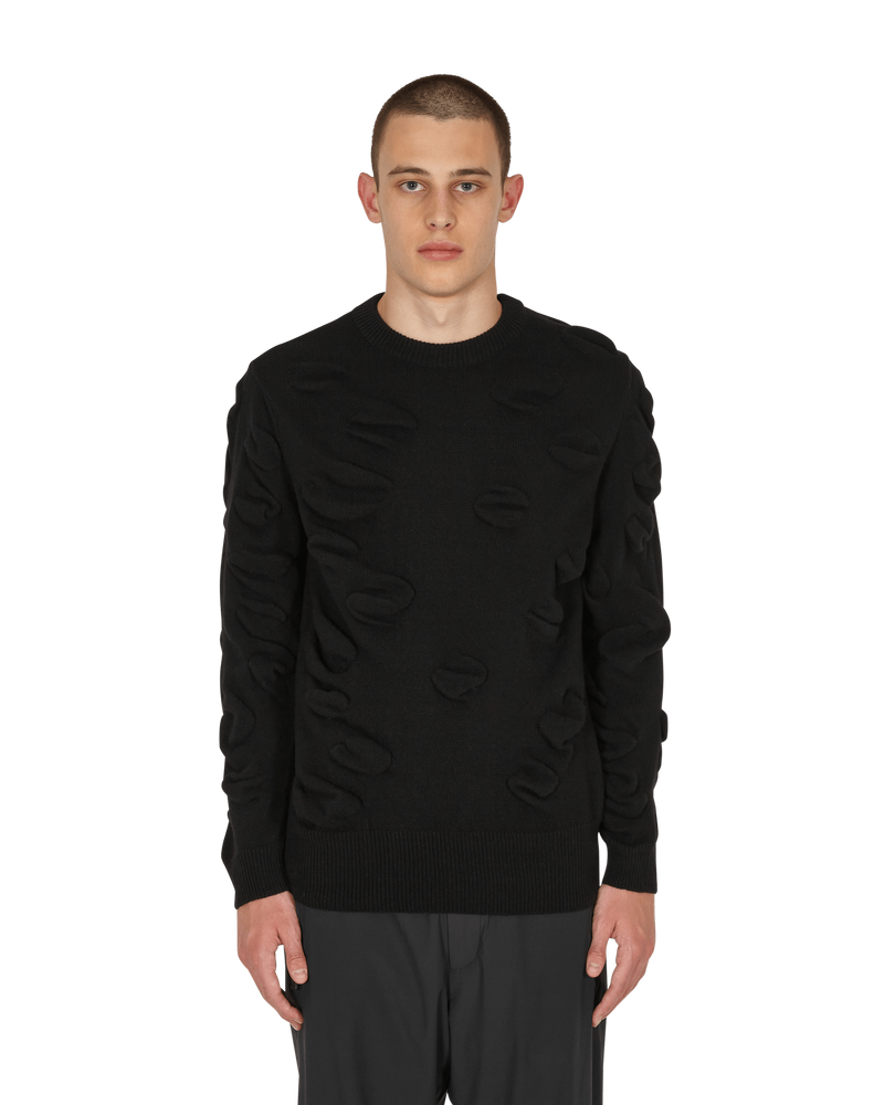 JORDANLUCA Euphoria Crewneck Sweater Black