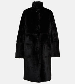 Joseph Britanny reversible leather and shearling coat