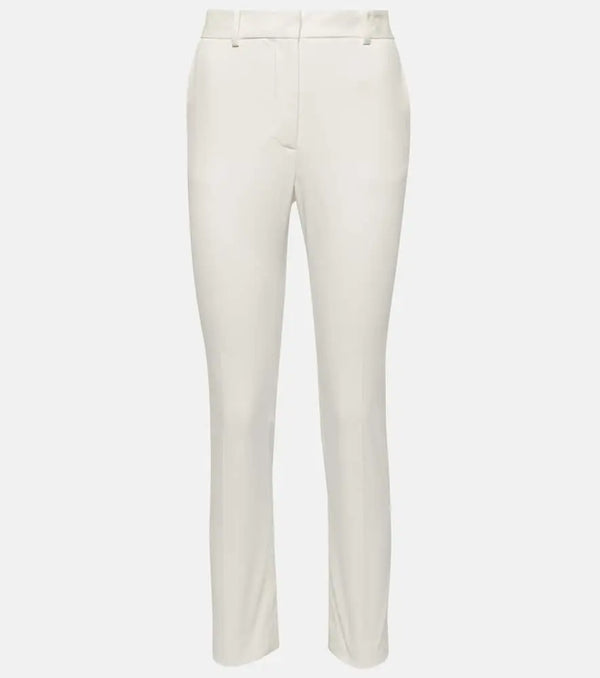 Joseph Coleman mid-rise cotton-blend slim pants | LYBSTORE