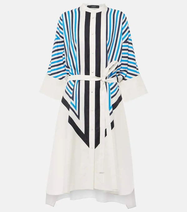 Joseph Dania printed silk and cotton shirt dress | LYBSTORE