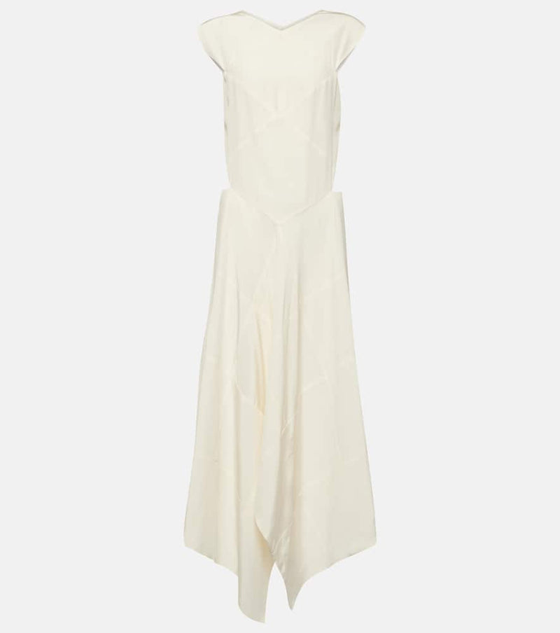 Joseph Danube silk crêpe de chine midi dress