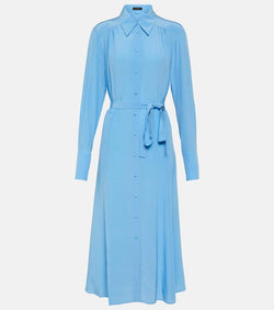 Joseph Diane silk crêpe de chine shirt dress