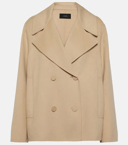 Joseph Double-breasted wool and silk coat | LYBSTORE