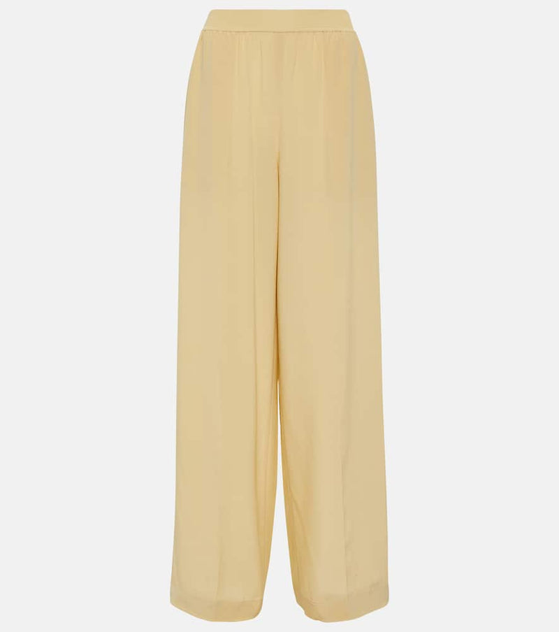 Joseph Hulin silk crêpe wide-leg pants