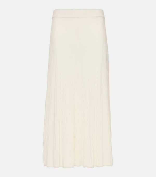 Joseph Knitted wool midi skirt | LYBSTORE