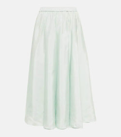 Joseph Smithfield silk midi skirt | LYBSTORE