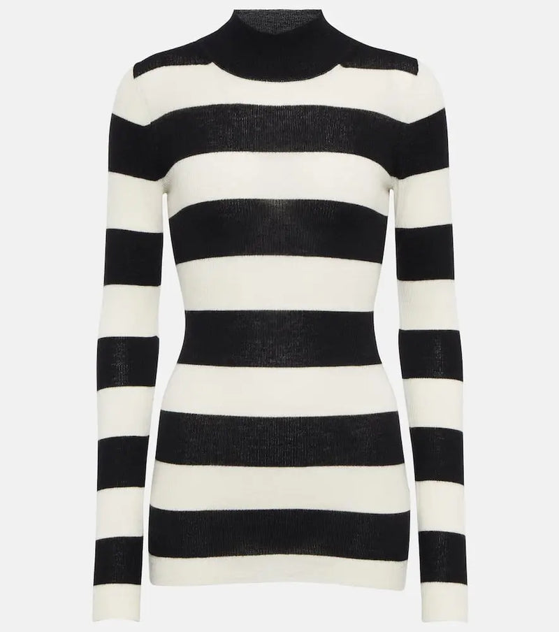 Joseph Striped cashmere sweater