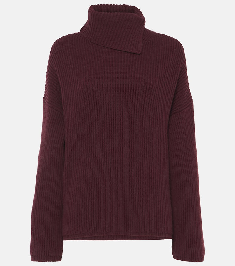 Joseph Wool, cashmere, and silk turtleneck sweater