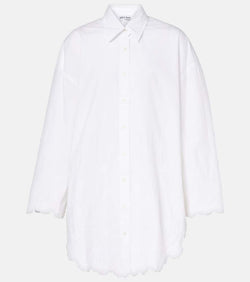 Juliet Dunn Floral cotton poplin shirt