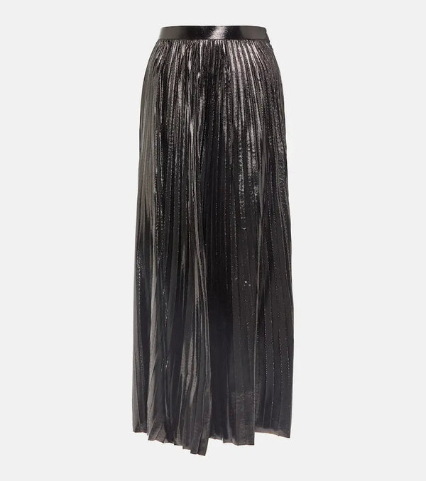 Junya Watanabe Lamé maxi skirt | LYBSTORE