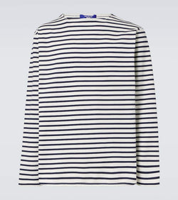 Junya Watanabe Striped cotton-blend T-shirt