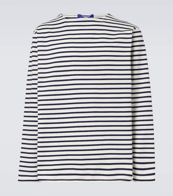 Junya Watanabe Striped cotton-blend T-shirt