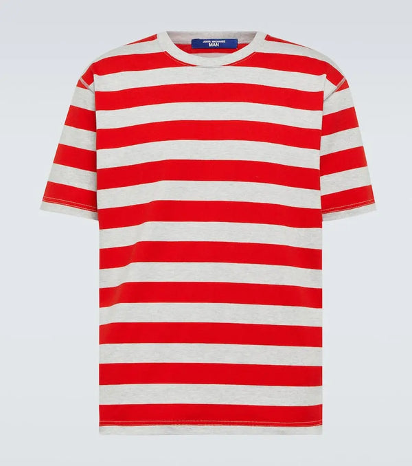 Junya Watanabe Striped cotton jersey T-shirt | LYBSTORE