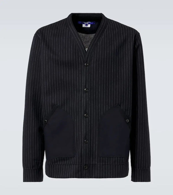 Junya Watanabe Striped wool-blend cardigan | LYBSTORE