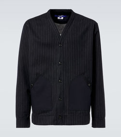 Junya Watanabe Striped wool-blend cardigan