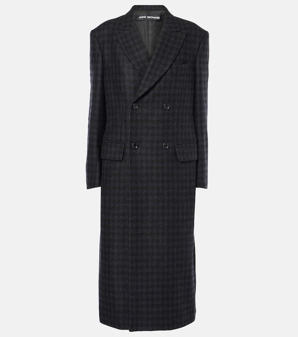 Junya Watanabe Wool and cashmere tweed coat