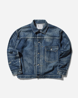 Junya Watanabe MAN Men s New Manual Selvedge Denim Jacket Indigo