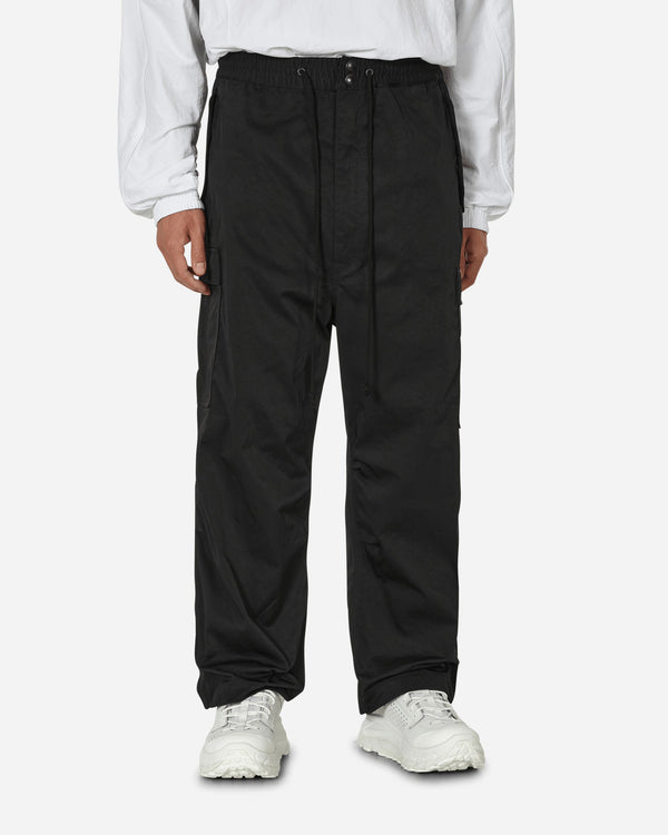 Junya Watanabe MAN Nylon Drawstring Cargo Pants Black