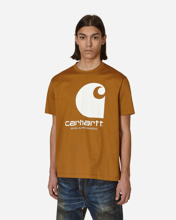 Junya Watanabe MAN EYe Carhartt T-Shirt Brown