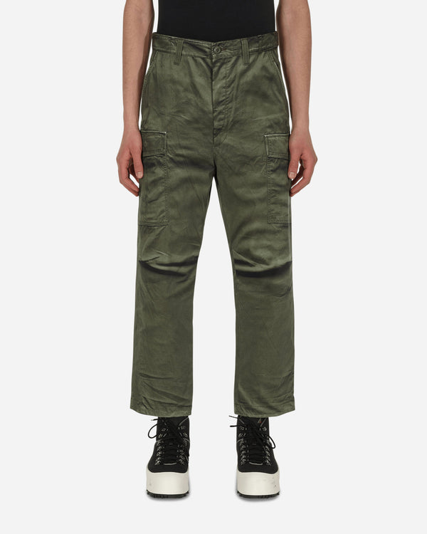 Junya Watanabe MAN Printed Nylon Trousers Green