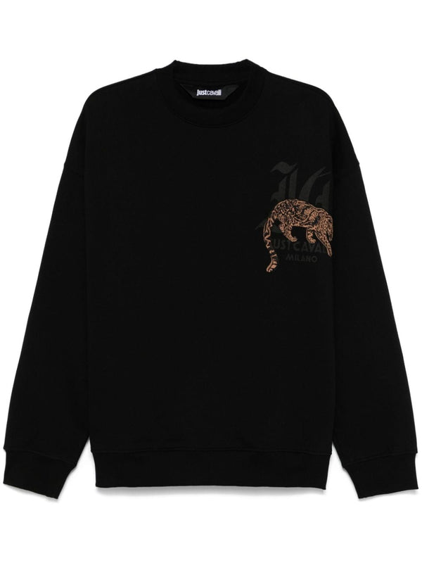 Just Cavalli Cotton Sweatshirt