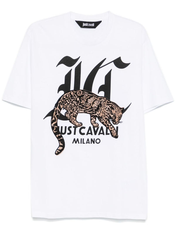 Just Cavalli Printed T Shirt