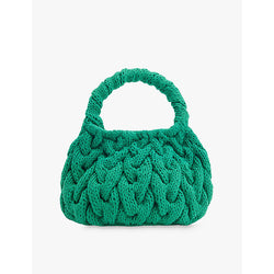 Jw Anderson Cable Knit knitted bag