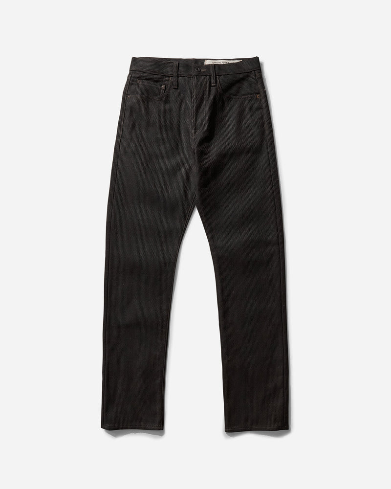 KAPITAL Men s Century Denim No.9 Monkey Cisco Pants Black