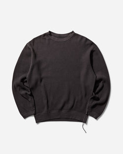 KAPITAL Men s ECO Waffle Big Sweatshirt Black