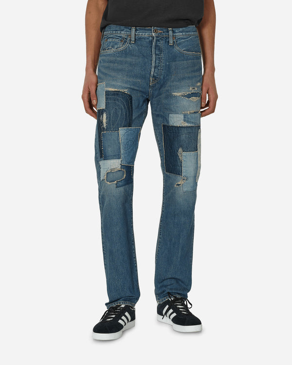 KAPITAL 14oz Denim 5P Monkey Cisco Pants (Dixie Remake) Indigo