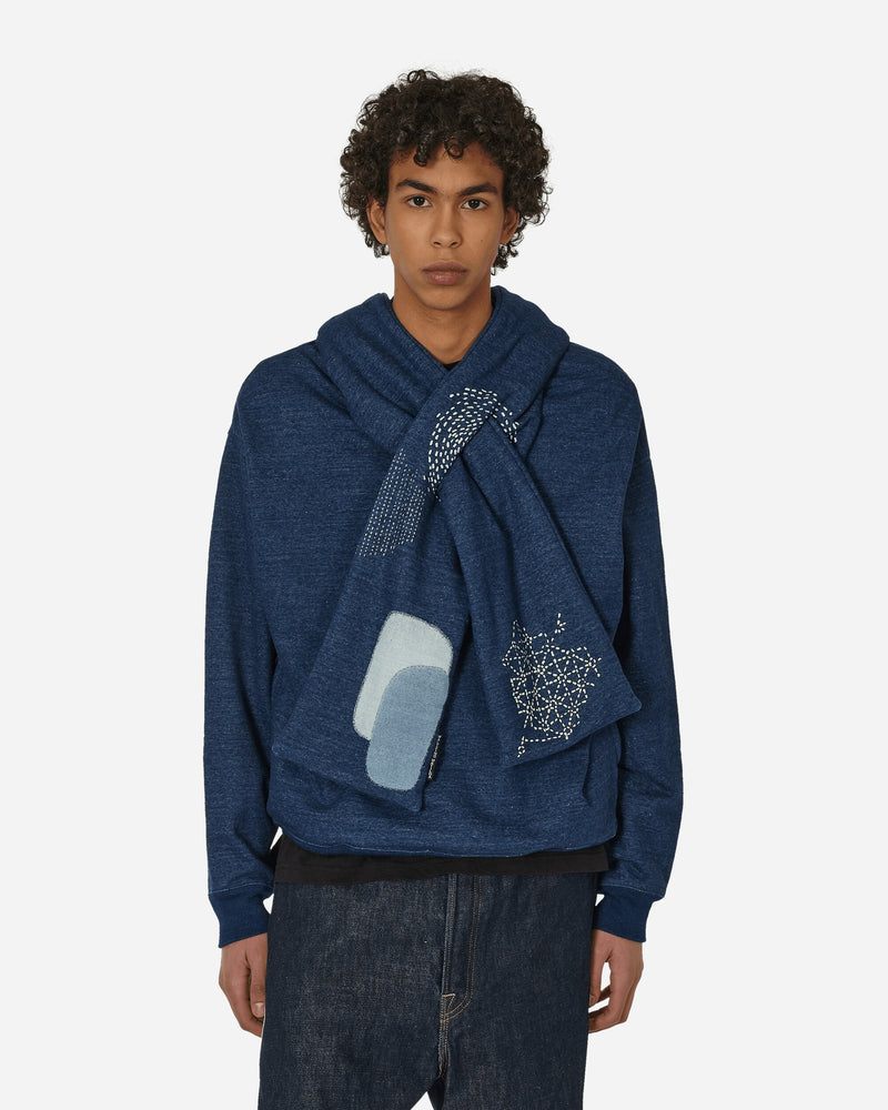 KAPITAL Indigo SWT Knit Nora Kesa Parka Indigo