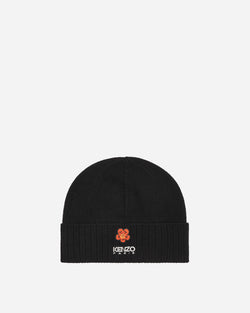 KENZO Paris Wool Beanie Black