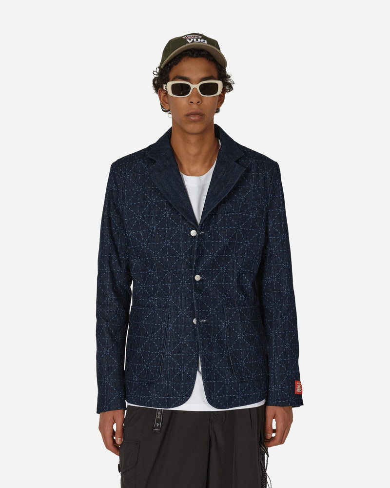 KENZO Paris Levi’s® Printed Denim Blazer Rinse Blue